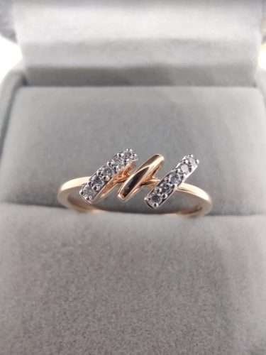 Gleaming Three Fold Diamond Ring photo review