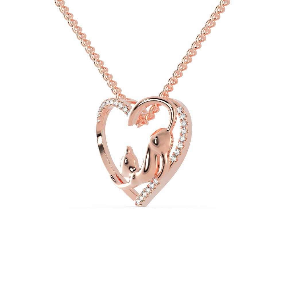Royal Blue Gemstone Cat Necklace – Pet&Love.co