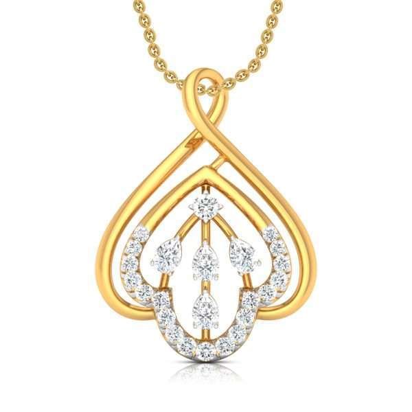 Designer Bridal Diamond Necklace Set Online | ORRA